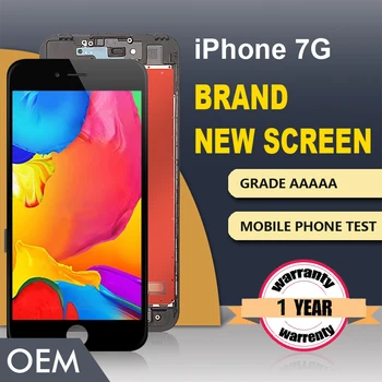 

Grade AAA+++quality 100%OEM for iPhone 77G screen 4.7 inch mobile phone screen for iPhone 7G 100% P test+tools