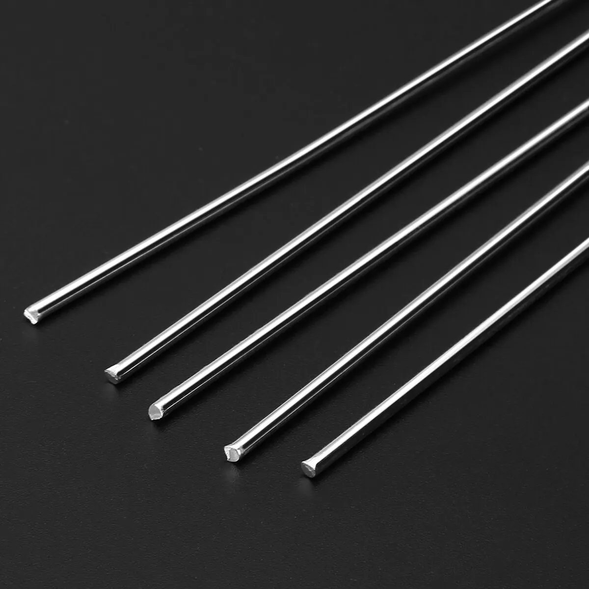 20pcs 2mm Diam Aluminum Welding Rods Low Temperature Wire Soldering Rod Set for Argon Arc Welding and Filling Material