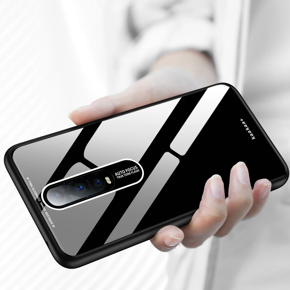 

Luxury Phone Case For Oppo A1K K1 R15X Reno Z 10X Zoom Find X R17 Pro R15 Shockproof Acrylic Sheet Funda Case