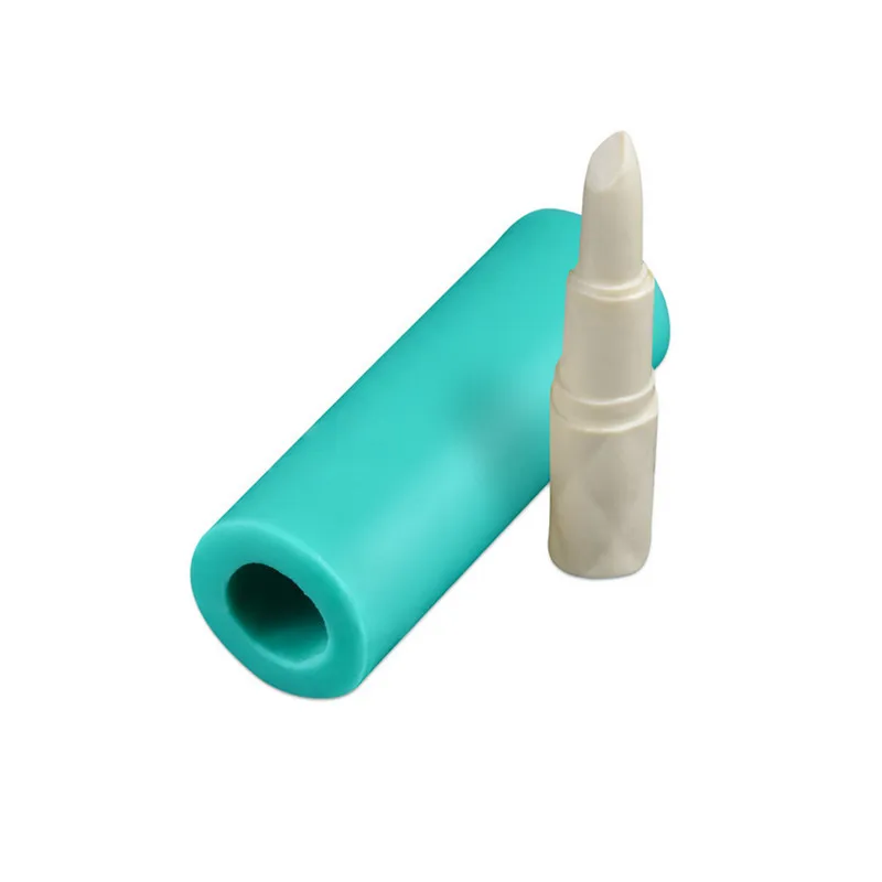 

Silicone Lipstick Fondant Molds For Candle Soap Polymer Resin Clay Mold Baking Wedding Decorating Bakeware Accessories Christmas