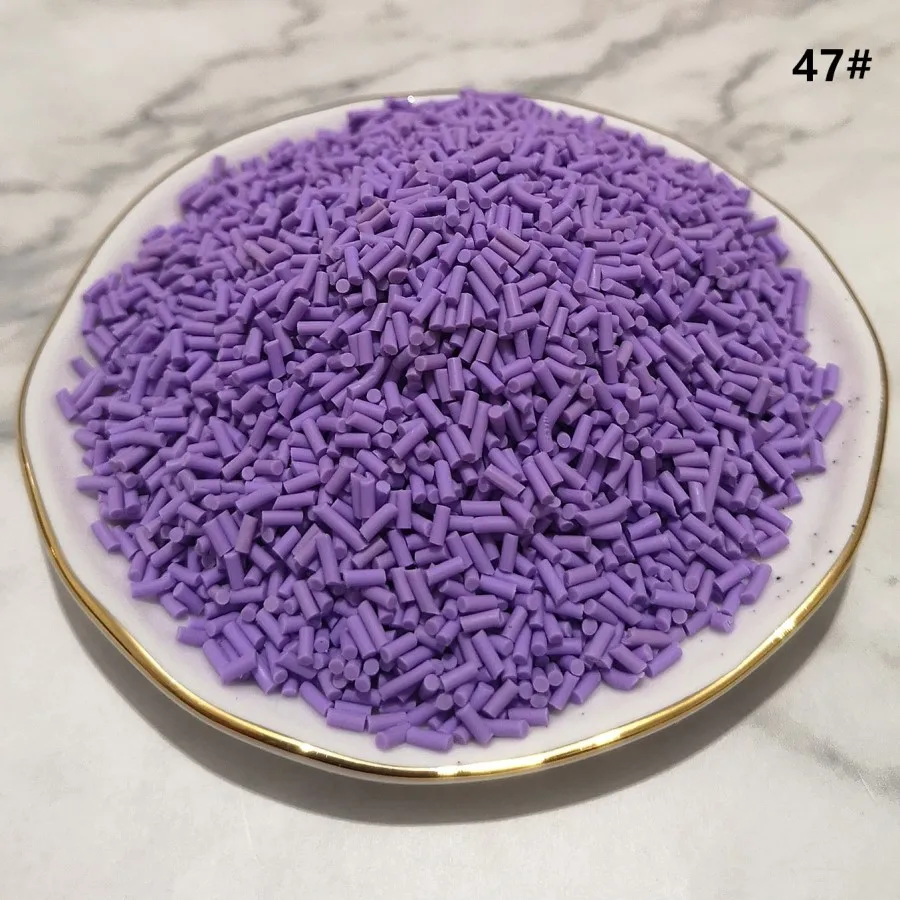 100g/bag Slime Clay chocolate brown Coffee Sprinkles Filler Toys Accessories Candy Fake Cake Dessert Mud Decoration 22