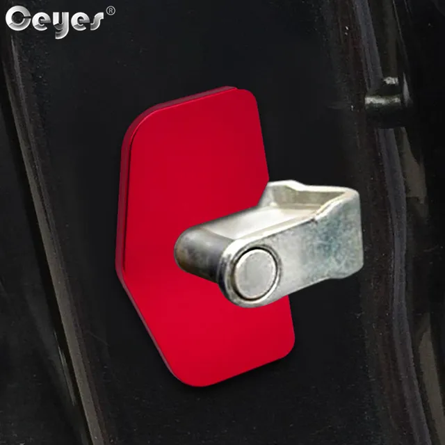 Ceyes 4 stücke Auto Zubehör Auto Schutz Türschloss Abdeckung Fall Für Opel  Vauxhall Astra Insignia Für Buick Saab 95 auto Aufkleber - AliExpress