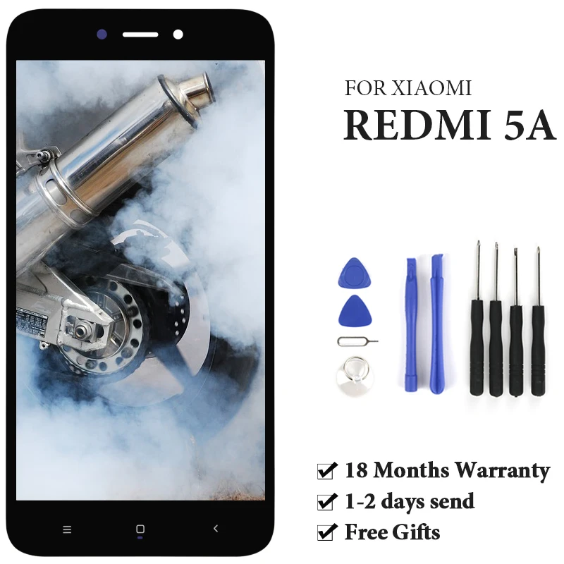 Мобильный телефон запасные части для XM Redmi 5A ЖК-сенсорный экран с рамкой 5 дюймов