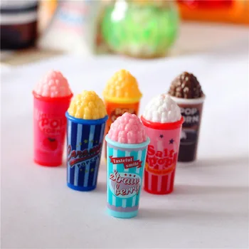 

Mini Cute Popcorn 1:12 Dollhouse Miniature Doll house Accessories Restaurant Kid Pretend Play Toys DIY Jewelry Making Decoration