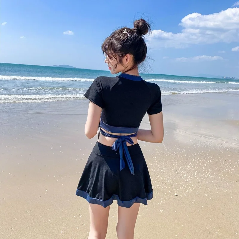 Bikini Set Women Ulzzang Chic Summer Newest 2 Pieces