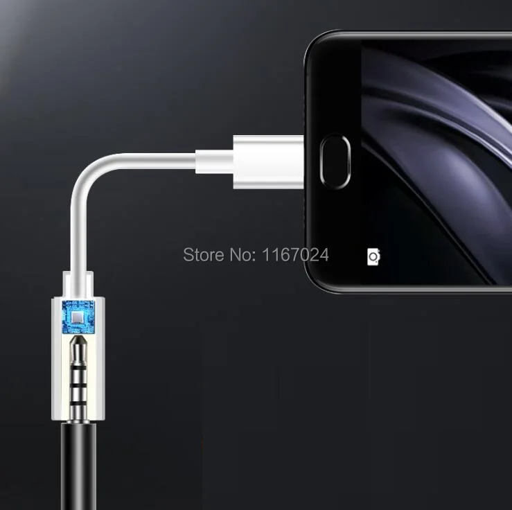 100pcs lot USB C Adapter Type C 8pin to 3 5mm Aux Audio Jack Earphone Headphone Cable USB for Iphone Xiaomi Samsung
