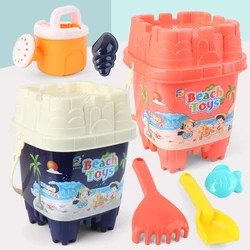 Jeu de plage en plastique pour enfants, seau de neige, accessoires de plage, bac à sable pour l'extérieur, été 2022 