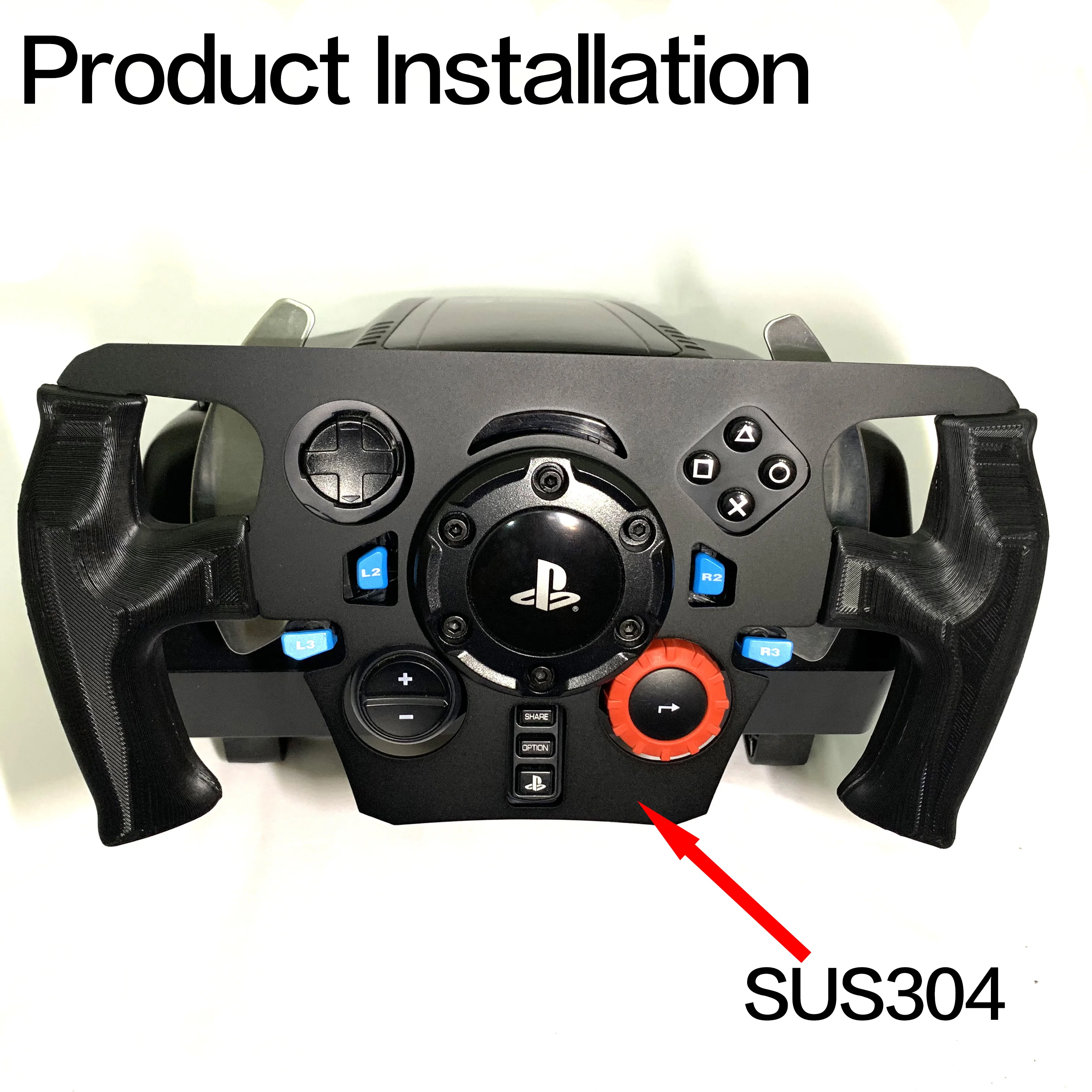 Для logitech G29 Simracing рулевое колесо Formula One GT3 sim racing|Игровые рули| |