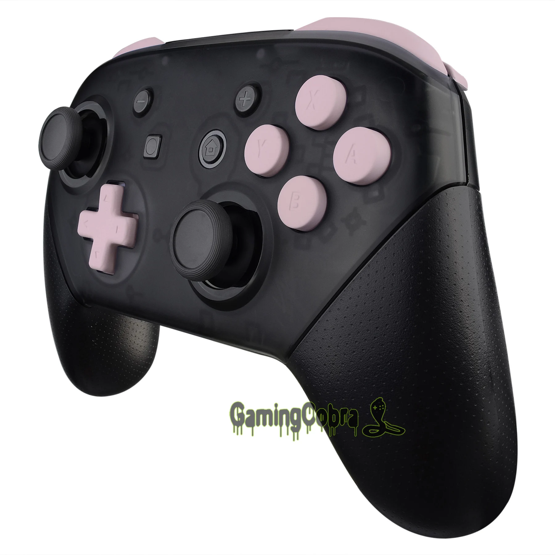 Мягкий сенсорный Сакура розовый ремонт ABXY D-pad ZR ZL L R ключи Замена Полный набор кнопок w/Инструменты для nintendo переключатель Pro контроллер