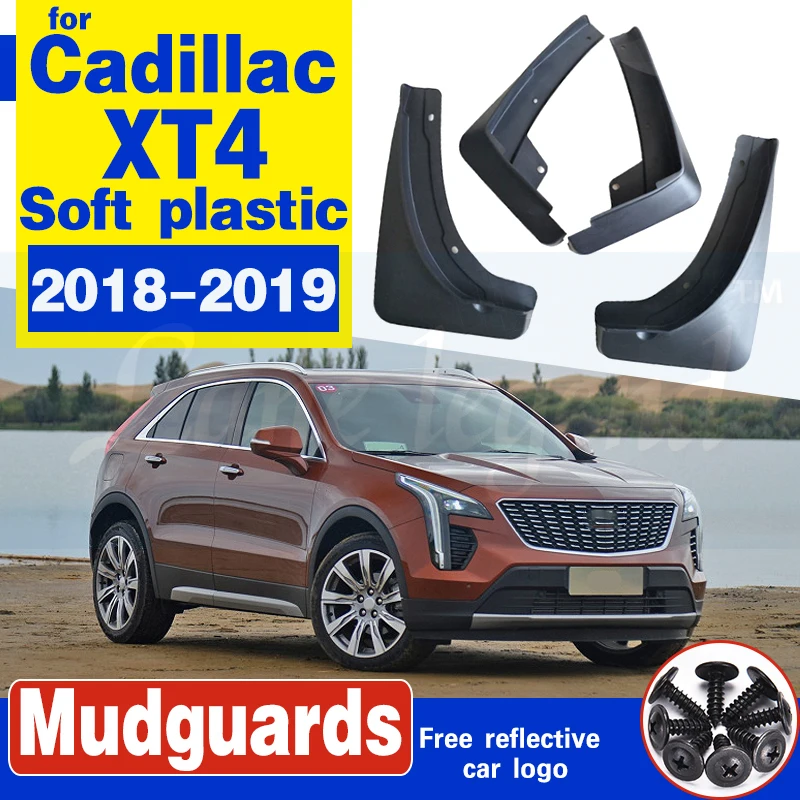 Автомобильные Брызговики для Cadillac XT4 2018 2019 защита от брызг крыла передние и