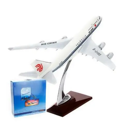 

30CM B747 Boeing Civil Aviation Aircraft Airbus Static Model Display Gift