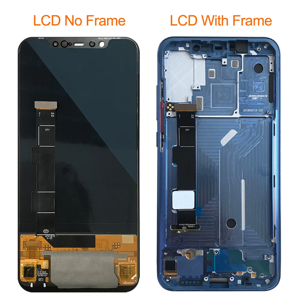 Оригинальный 6 21 ''дисплей Замена для Xiaomi Mi 8 LCD сенсорный экран дигитайзер