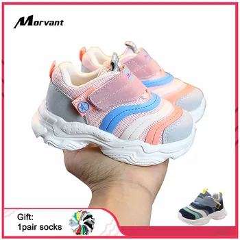 

Baby Shoes Fashion Soft sole Baby First Walkers Boys Girls Mesh Breathable Toddler Sneakers Convenient magic buckle Baby Shoe