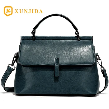 

XUNJIDA Summer Fashion Women Bag Leather Handbags PU Shoulder Bag Small Flap Crossbody Bags for Women Messenger Bags Office Lady