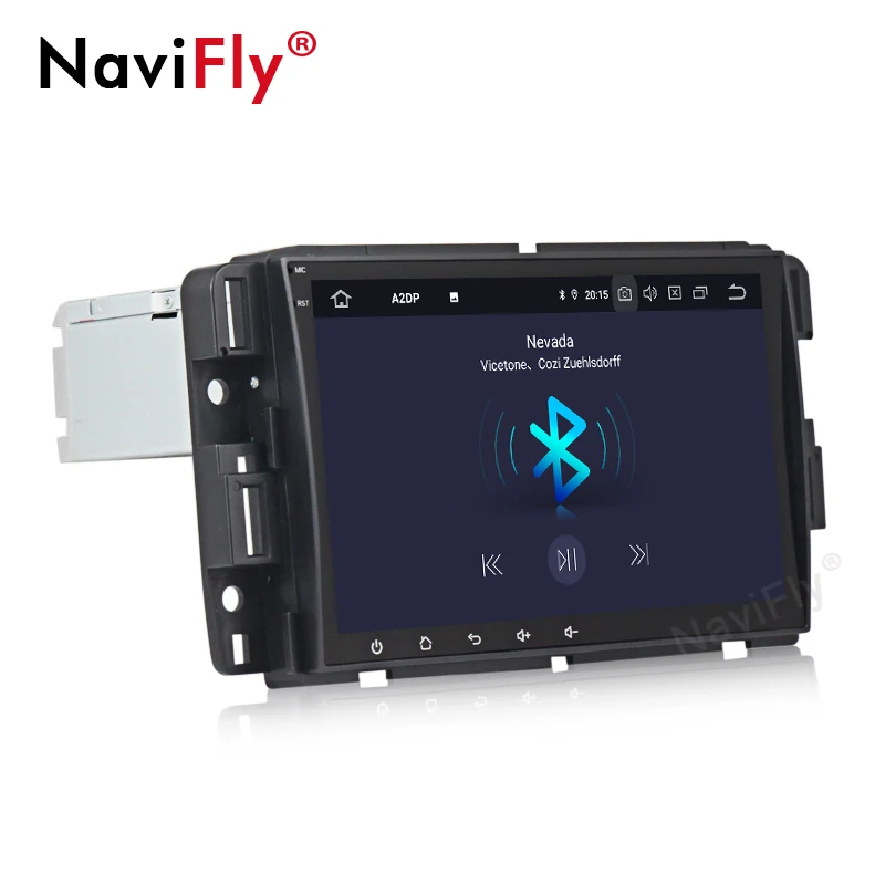 Flash Deal NaviFly IPS DSP Android 9.0 Car Multimedia Player GPS Navigation for Chevrolet Traverse Tahoe Suburban GMC Car Radio Stereo Auto 3