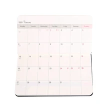 Год календарь ежемесячный планировщик месяцев Дневник кожаный персональный ноутбук органайзер для планирования мероприятий офисные канцелярские принадлежности A6