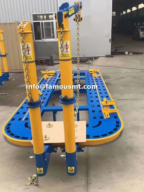 Equipment for straightening wheels FM 2500S frame machine measuring