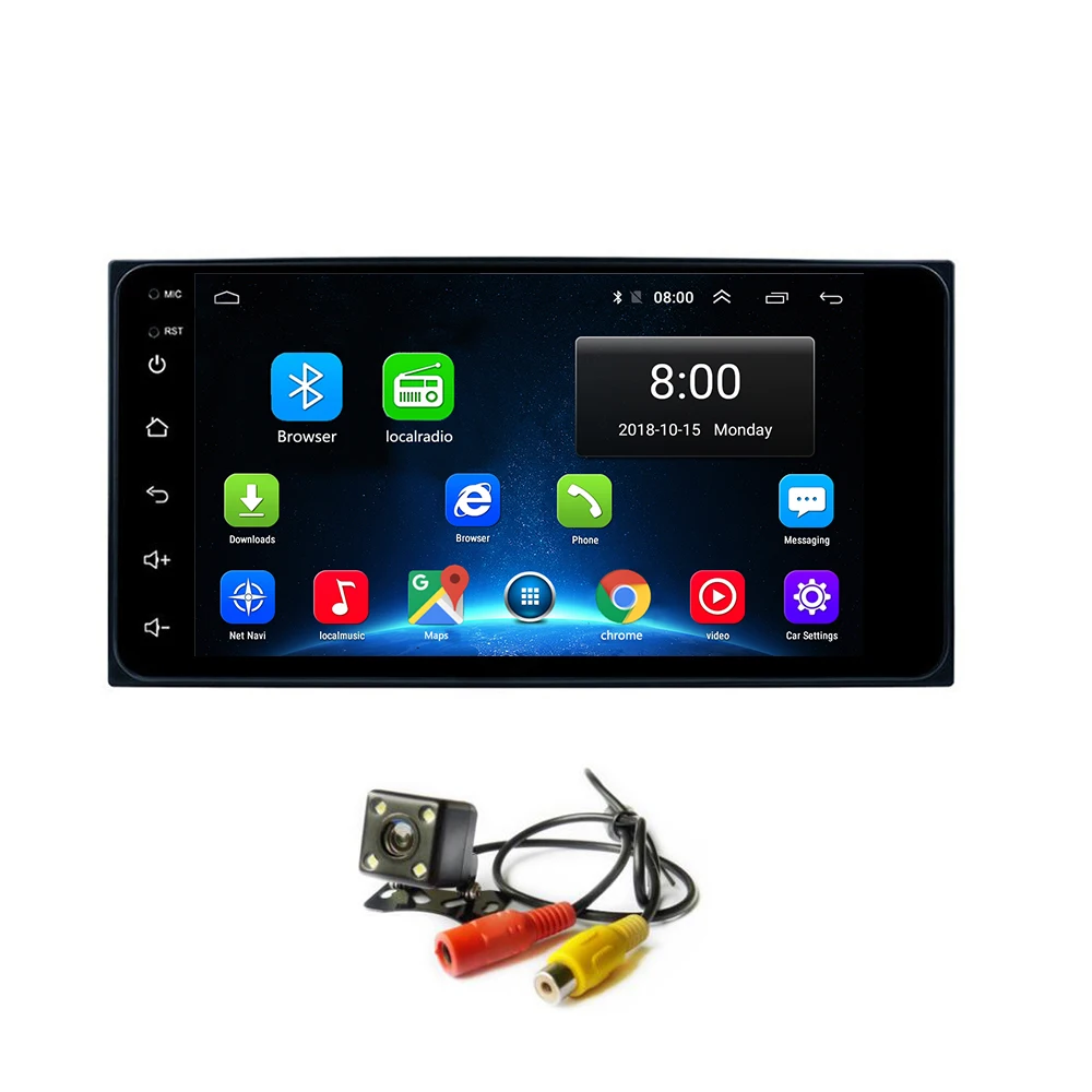

Android Car Multimedia MP5 Player with GPS Toyota Navigation Wifi WIFI USB Car Stereo