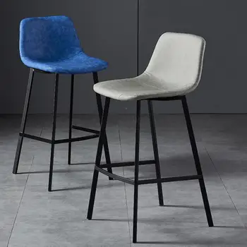

Nordic Bar Chair Simple Industrial Style Retro Bar Stool Iron Bar Chair Bar High Chair Household High Stool