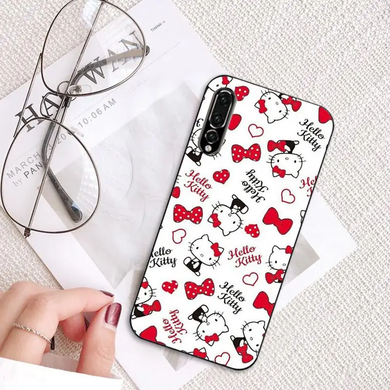 Yinuoda милый Kawaii hello kitty чехол для телефона для huawei P20 P30 P20Pro P20Lite P30Lite Psmart P10 9lite - Цвет: A5