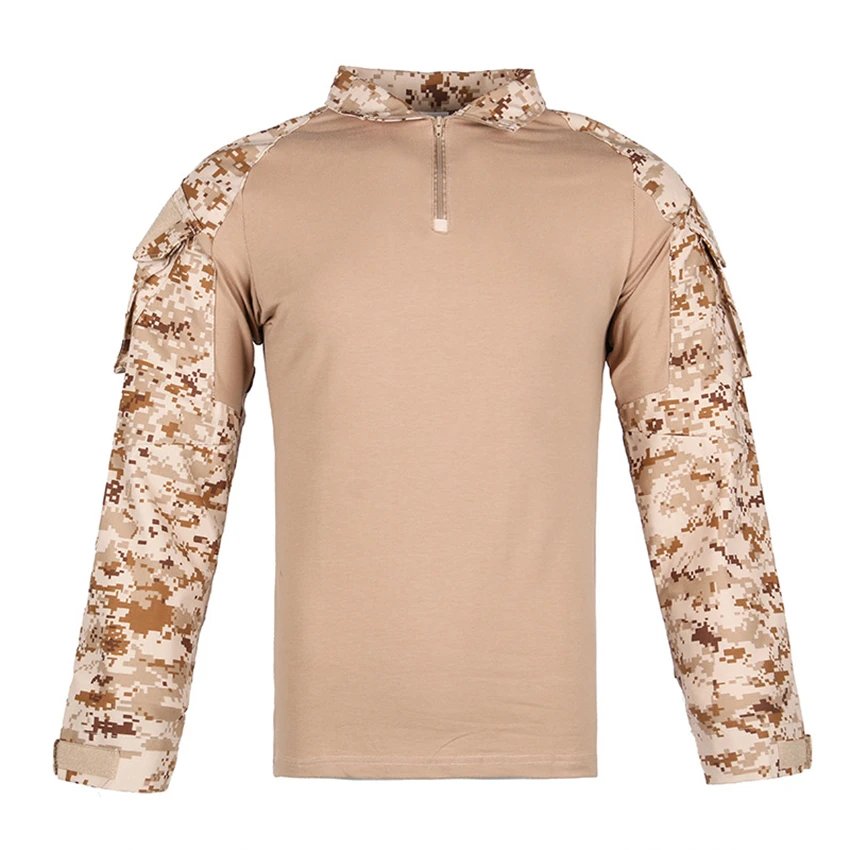 Kaufen 11 farbe Männer Combat Shirt Taktische Special Forces Camouflage Kleidung Outdoor Training Uniform für Erwachsene Armee Tops