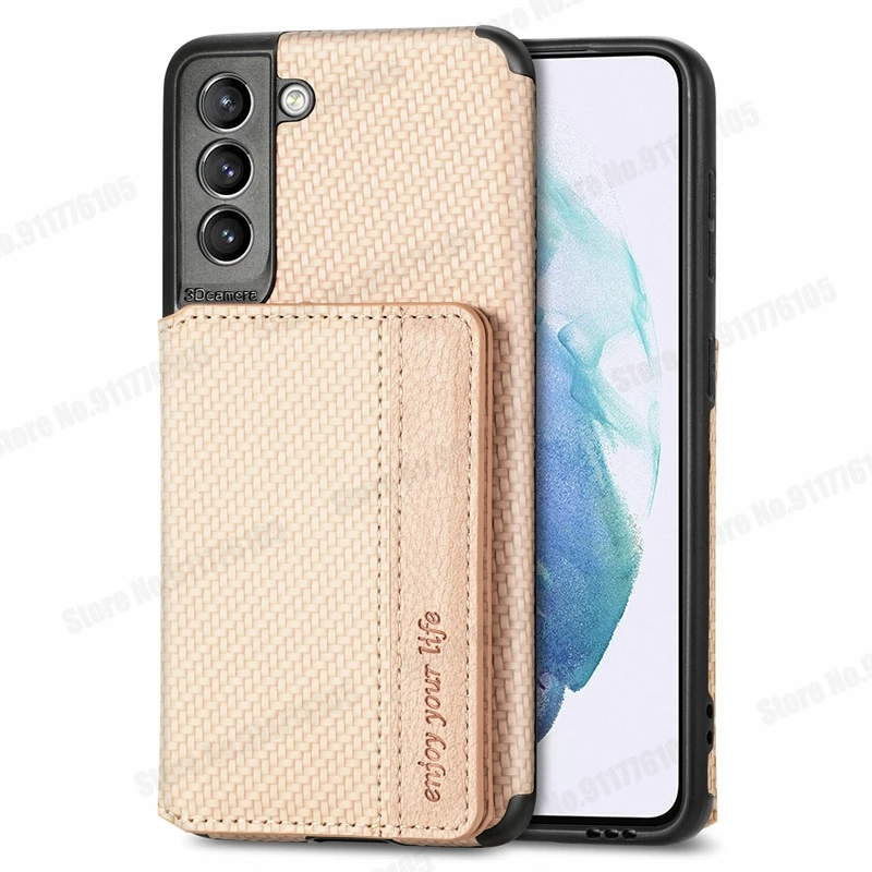 samsung silicone Wallet ID Card Holder Shockproof Case for Samsung S21 FE S21 S20 Ultra 5G Note 20 S10 Plus Magnetic Stand Phone Protective Cover samsung silicone cover