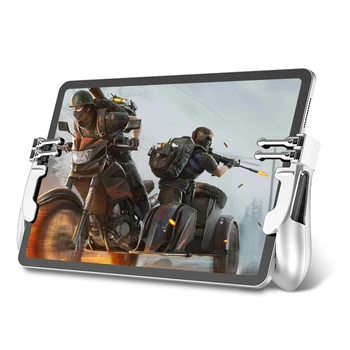 

mobile joystick for pubg mobile gamepad Six Finger pubg controller for ipad Auxiliary Grip For Ipad Tablet Game Joystick Handle