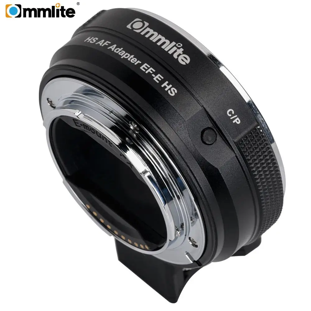 

IdealHouse Commlite CM-EF-E HS Auto Focus Lens Adapter for Canon EF/EF-S Len for Sony E Cameras
