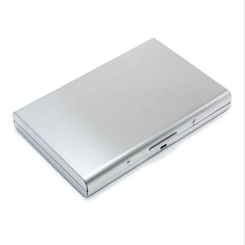 Credit Card Holder ID Cardholder Wallet Metal Case for Men Women