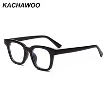 Kachawoo, мужские очки для компьютера, анти-синий светильник, блокирующая маленькая оправа для очков, оптические прозрачные Квадратные ретро женские аксессуары
