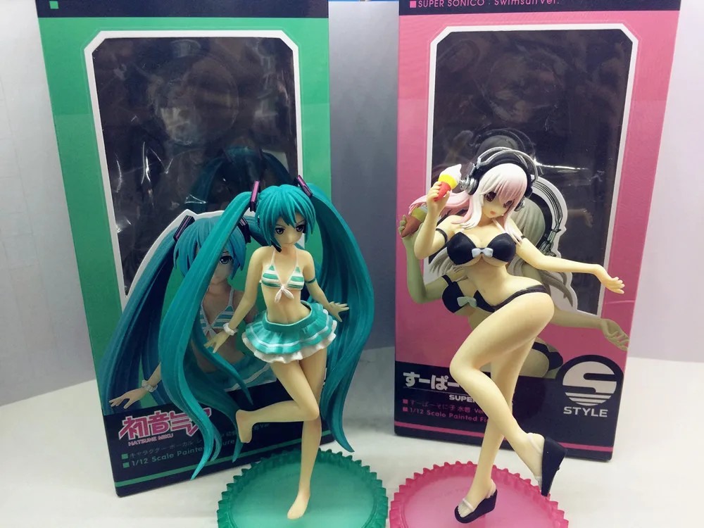 

Crane Machine Decoration Model freeing Patrol Tone Hatsune Miku Sony Sub- Swimwear Water Toy