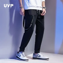 Мужские брюки в стиле хип-хоп, уличная одежда, мужские Модные Спортивные штаны с лентами, мужские спортивные штаны, джоггеры, брюки-карго, панк, высокая уличная мода