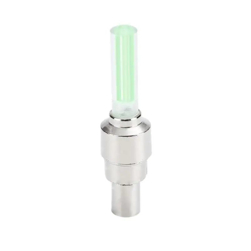 Bicycle Light Rubber Gasket Wheel Spokes LED Light With Battery Tyre Valve Caps Wheel Spokes BikeLight Mountain Road Bike Lights