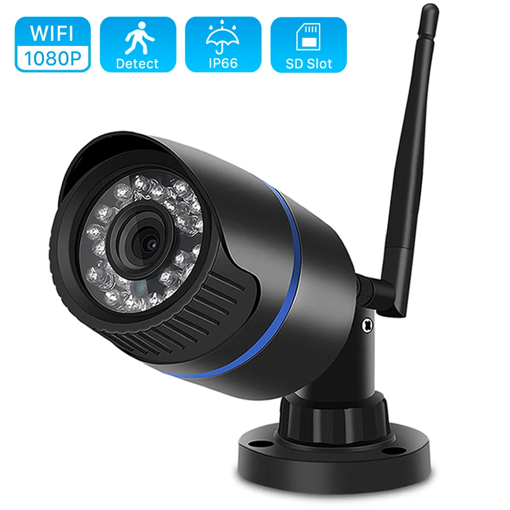

HD 720P 960P WIFI IP Camera 1080P Outdoor Wireless Surveillance Home Security Camera Onvif CCTV Camera TF Card Slot app CamHi