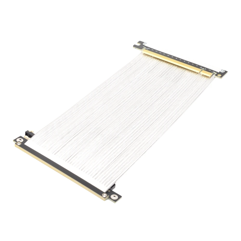 High-Speed Flexible PCIE 4.0/3.0 X16 Riser Cable - 180 Degree GPU Extension for RTX 4090, 4080, 4070, RX 7900 XT Description Image.This Product Can Be Found With The Tag Names Computer Cables Connecting, Computer Peripherals, PC Hardware Cables Adapters, Pcie riser cable