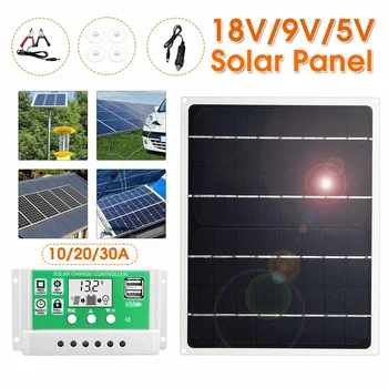 

20W Efficient Environmental Protection Solar Outdoor Power Generation Panel/Microchip Adjustable Solar Controller For Campers