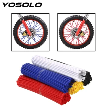 

72pcs/set for Motorcycle Bike Motorbike Bicycle Accessories Off Road Shrouds Covers Wheel Rim Spokes Skins