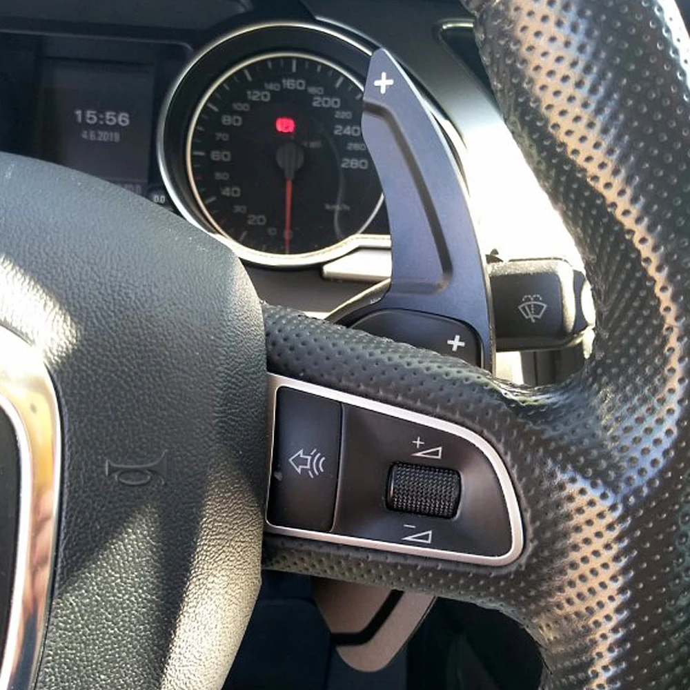 1 пара удлинительных колец на рулевое колесо для AUDI A3 S3 A4 S4 B8 A5 S5 A6 S6 A8 R8 Q5 Q7 TT