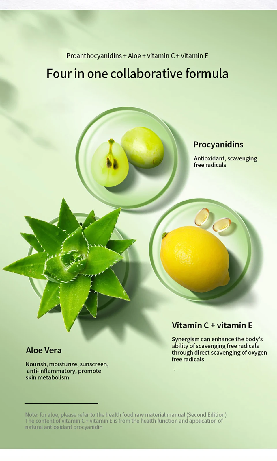 禾博士葡萄籽芦荟软胶囊原花青素精华维E多酚成人女性肌肤增免疫_07