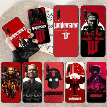 

NBDRUICAI Game Wolfenstein 2 The New Colossus Phone Case Cover for Redmi Note 8 8A 7 6 6A 5 5A 4 4X 4A Go Pro Plus Prime