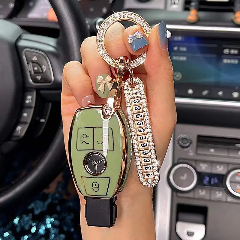 Cover Chiave/telecomando per Mercedes nuovo modello E300L A200L GLC C260L GLA220 C200L 10 Cover Chiave/telecomando per Mercedes nuovo modello E300L A200L GLC C260L GLA220 C200L - H2496d2663f2b46bf8259b99888fe39b1u