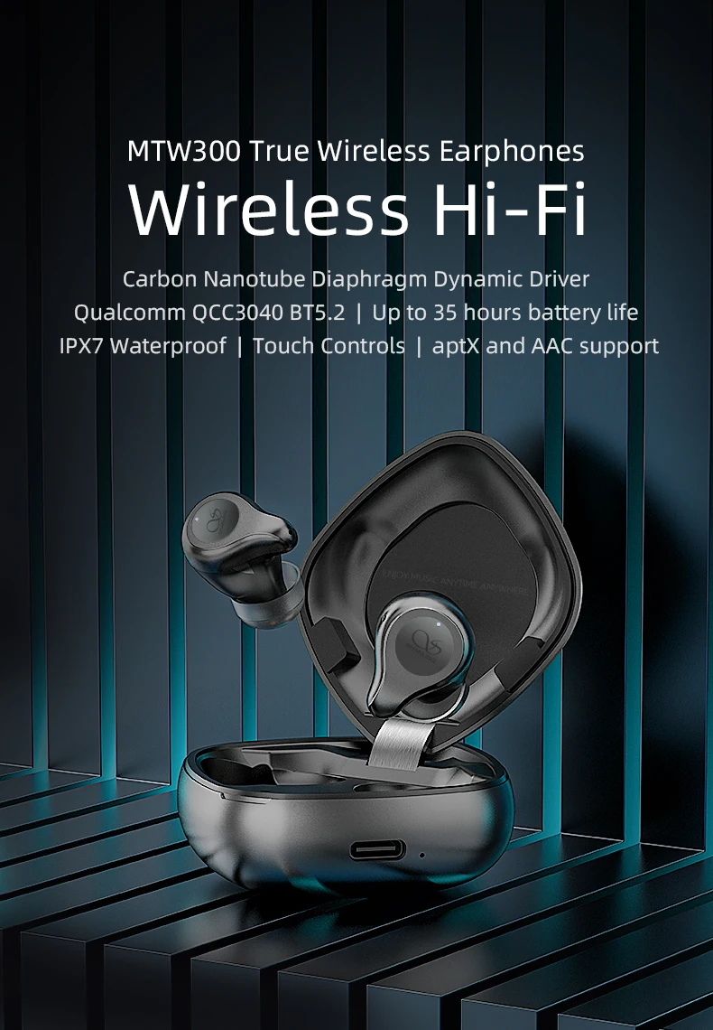 ouvido estéreo sem fio bluetooth 5.2 controles