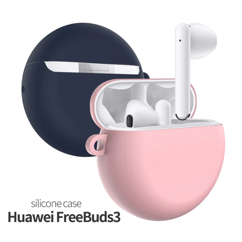 

Earphones Case For Huawei FreeBuds 3 case Wireless Bluetooth Anti-skid Silicone soft shell
