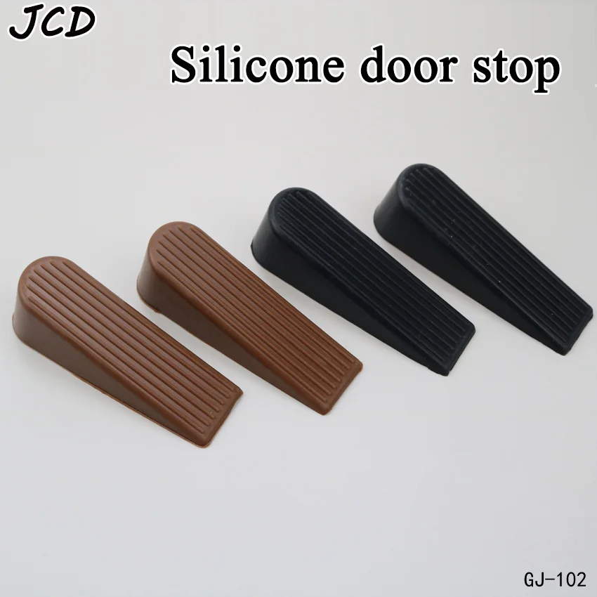 

JCD Large Rubber Door Anti-pinch Safety Baby Silicone Door Stop Security Card Home Decor Hanging Door Stopper Stop Security Card