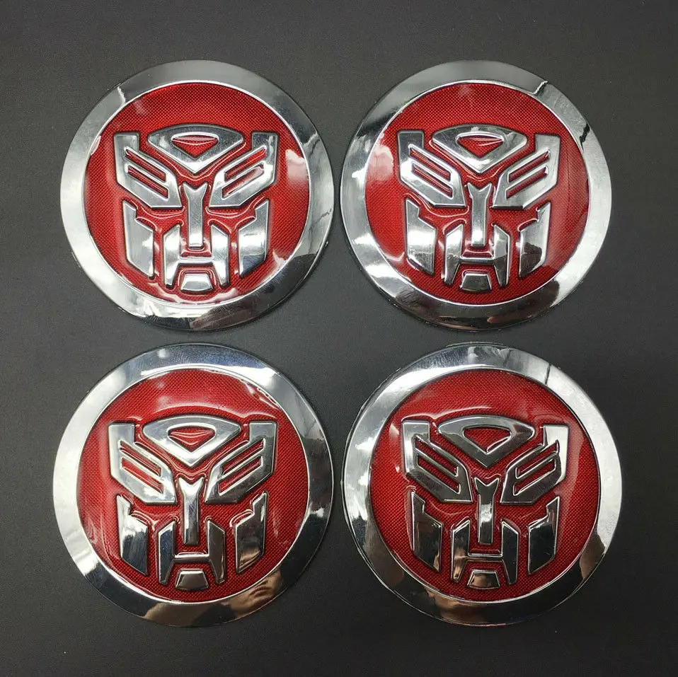 

4pcs Transformers Decepticon Autobot Emblem Car Motorcycle Badge Decal Sticker
