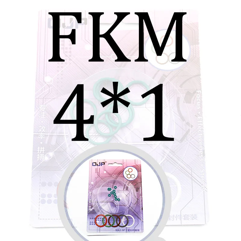 10 шт. фторкаучук кольцо FKM-хомут с круглым воротником для мальчиков и девочек комплект OD4/5/6/7/8/9/10/11/12/13* CS1mm уплотнительное кольцо шайба прокладки кольцо украшенное нефтью инжектор топлива Комплект Коробка - Цвет: PGF-OD4x1-10PC