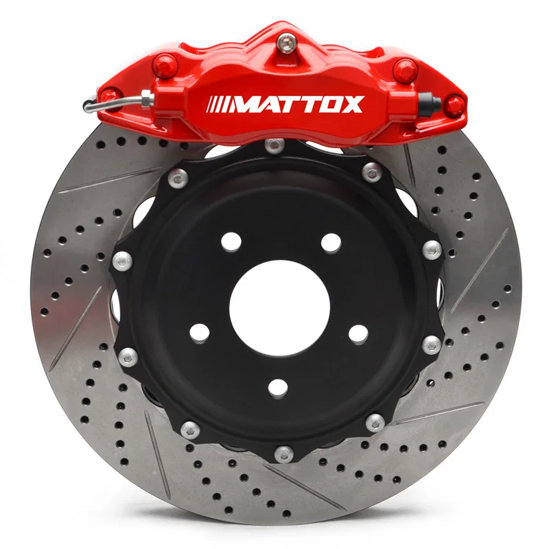 

Комплект гоночных тормозов Mattox, модифицированный тормозной ротор 330*28 4, поршневой суппорт для Audi A4 (B6) 2002 2005 A4 (B7) 2006 2008