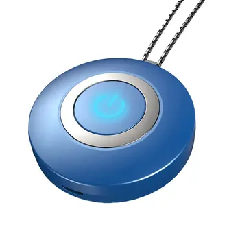 

Personal Air Purifier Necklace USB Portable Air Purifier Wearable Mini Negative Ion Air Freshener No Radiation Low Noise Neutral