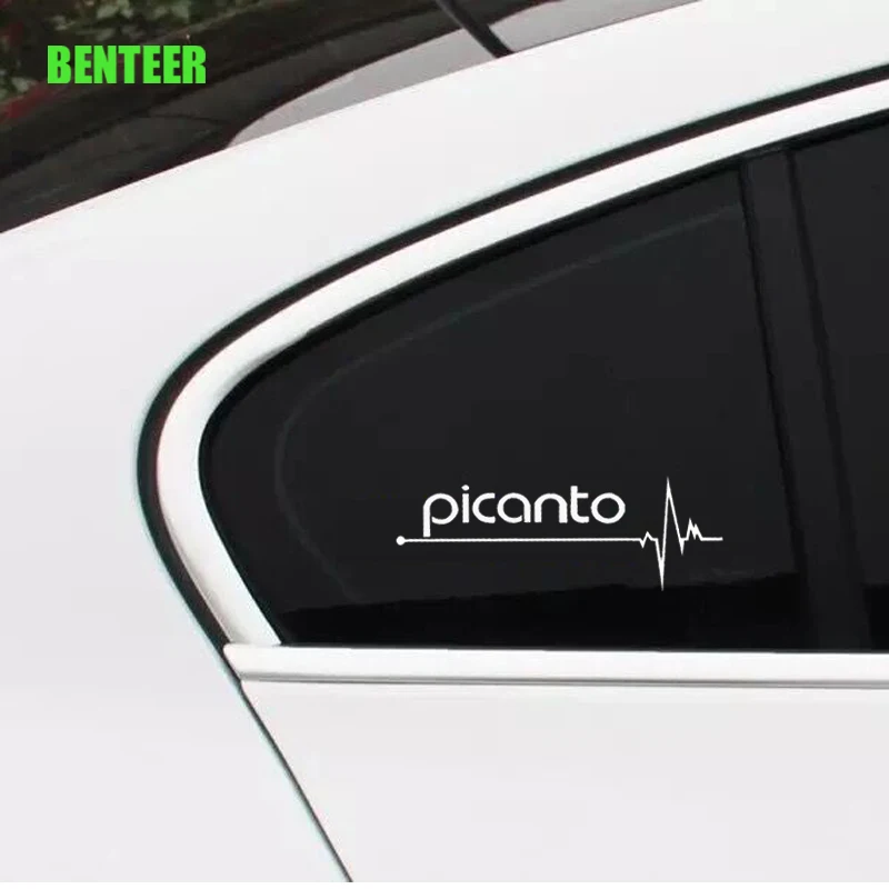 Наклейки на автомобильные окна для Kia Picanto 2 шт.|Наклейки автомобиль| |