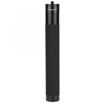 

Handheld Gimbal Stabilizer Selfie Stick Extension Rod 1/4'' Screw Extender Pole Tripod for Zhiyun Gimbal Extension Rod Black hot
